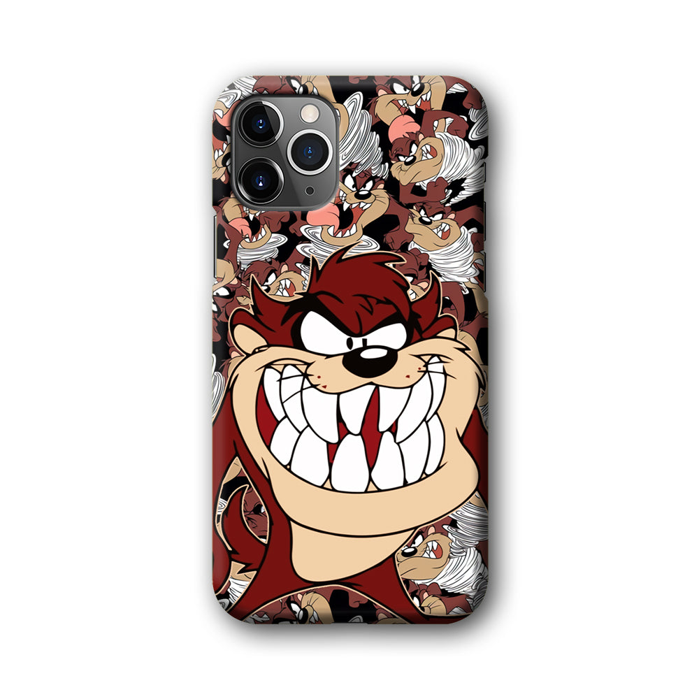 Tasmanian Devil Looney Tunes Angry Style iPhone 11 Pro Case