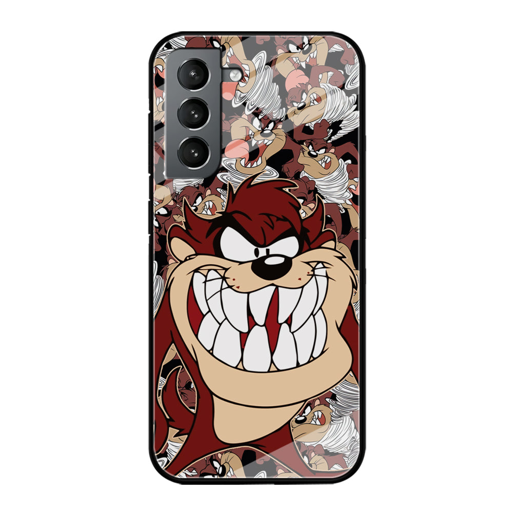 Tasmanian Devil Looney Tunes Angry Style Samsung Galaxy S21 Case