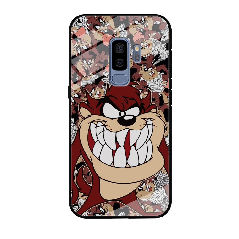 Tasmanian Devil Looney Tunes Angry Style Samsung Galaxy S9 Plus Case