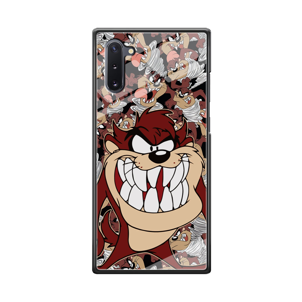 Tasmanian Devil Looney Tunes Angry Style Samsung Galaxy Note 10 Case