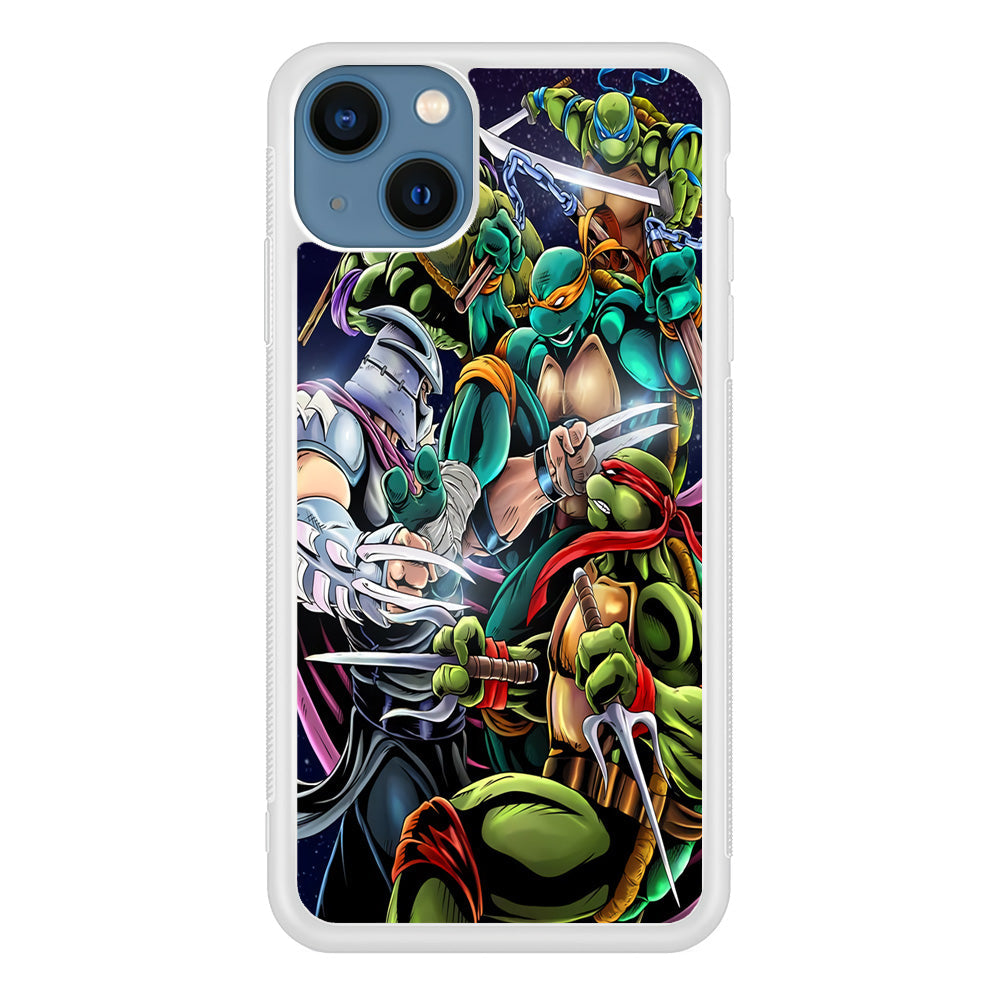 Teenage Mutant Ninja Turtles Battle Moment iPhone 14 Plus Case