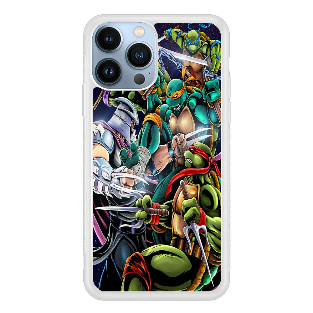 Teenage Mutant Ninja Turtles Battle Moment iPhone 14 Pro Case
