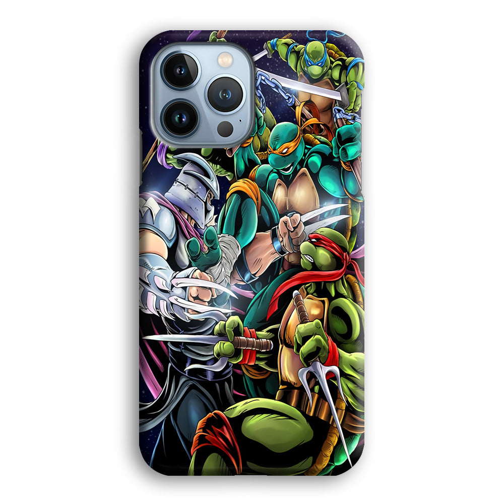 Teenage Mutant Ninja Turtles Battle Moment iPhone 14 Pro Case