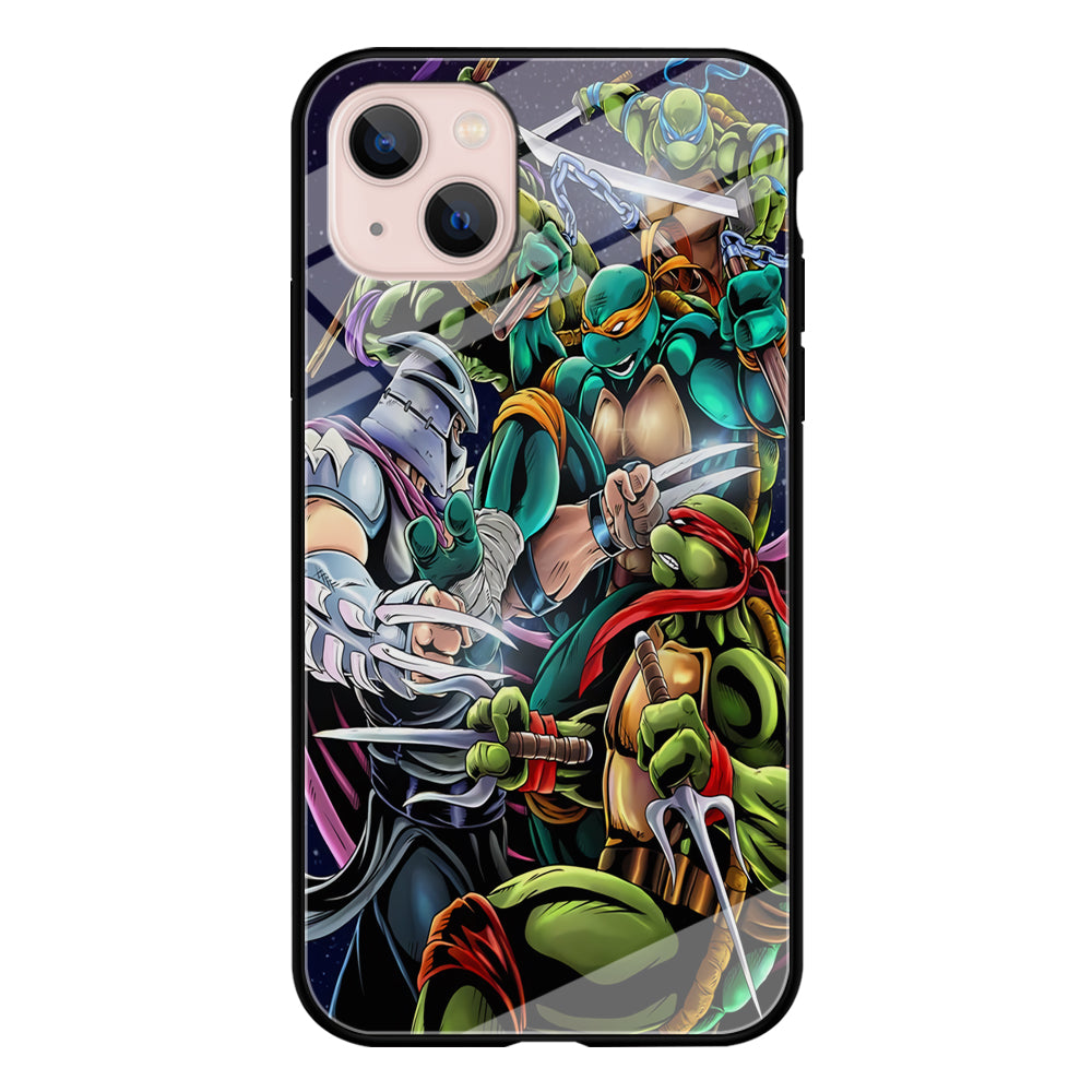Teenage Mutant Ninja Turtles Battle Moment iPhone 14 Plus Case