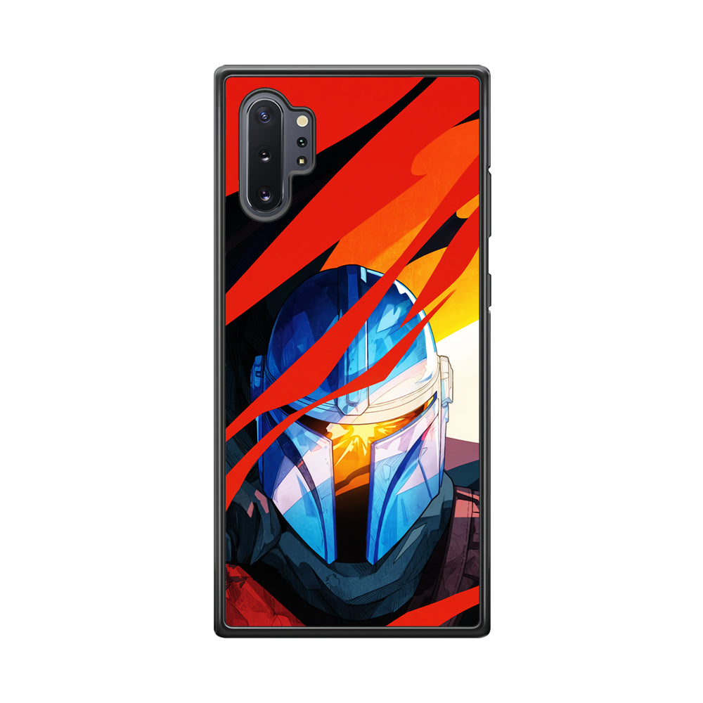The Mandalorian Starwars Character Samsung Galaxy Note 10 Plus Case