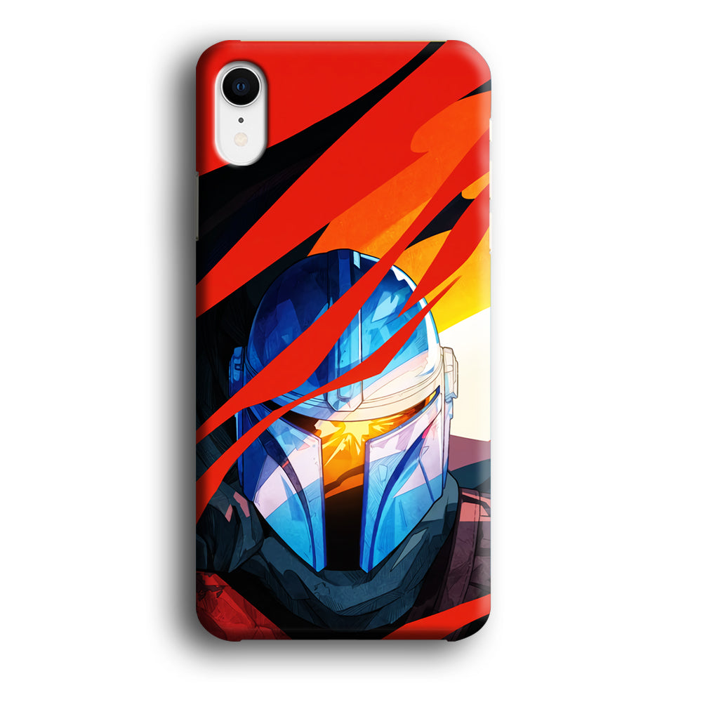 The Mandalorian Starwars Character iPhone XR Case