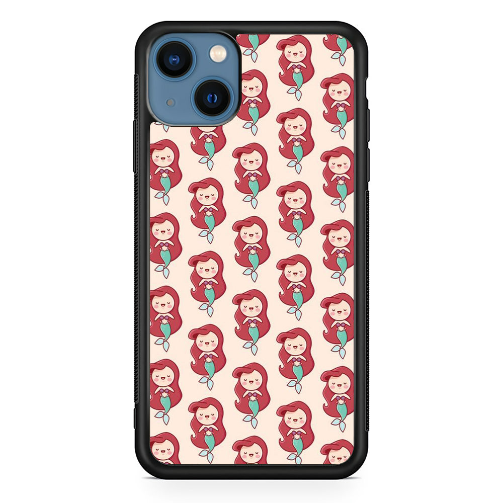The Little Mermaid Ariel Doodle iPhone 15 Plus Case
