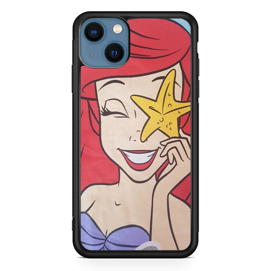 The Little Mermaid Ariel Smile iPhone 15 Case