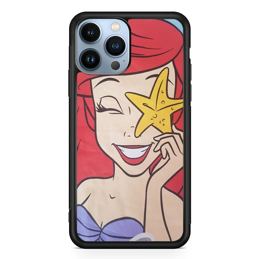 The Little Mermaid Ariel Smile iPhone 14 Pro Case