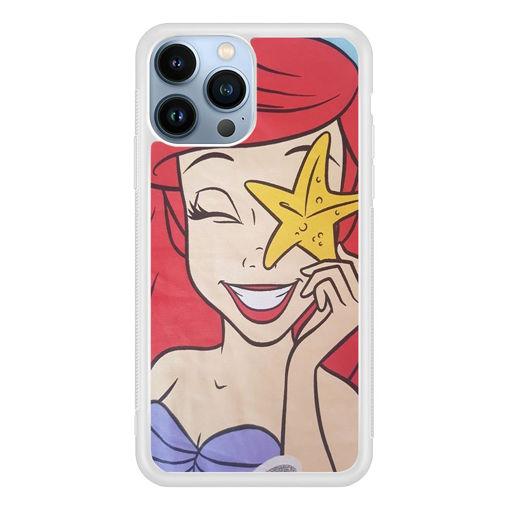 The Little Mermaid Ariel Smile iPhone 14 Pro Case