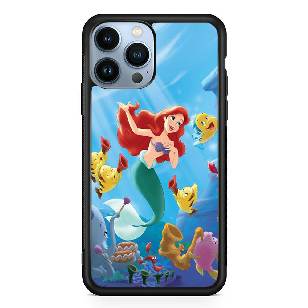 The Little Mermaid Best Friend iPhone 14 Pro Case