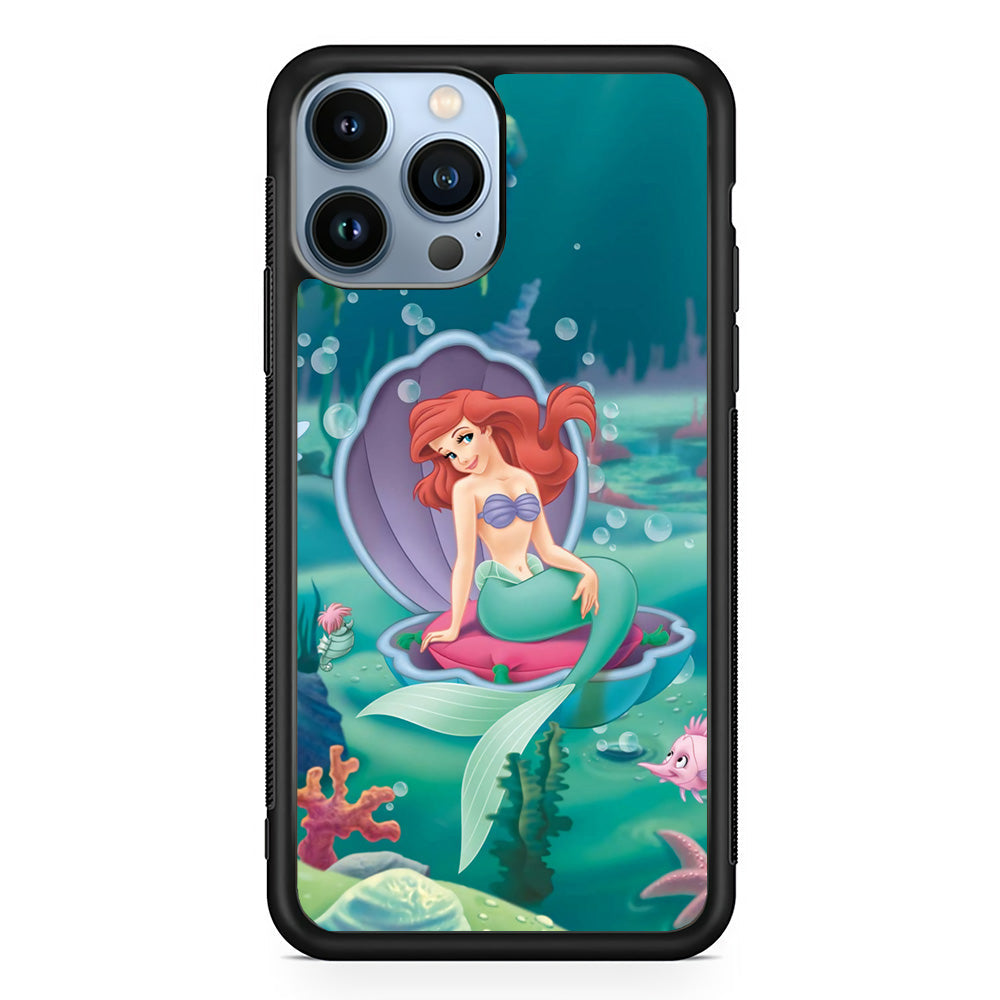 The Little Mermaid Shell House iPhone 14 Pro Case