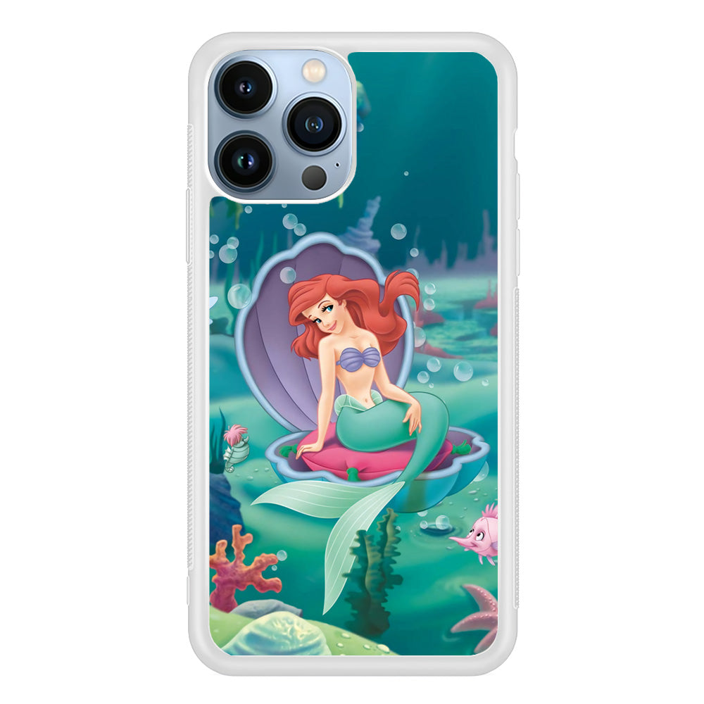 The Little Mermaid Shell House iPhone 14 Pro Case