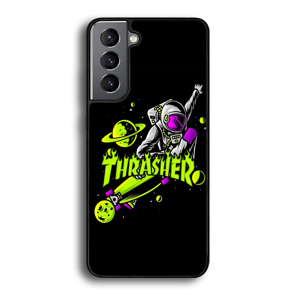 Thrasher Skate Astronaut Samsung Galaxy S22 Case - Ezzystore