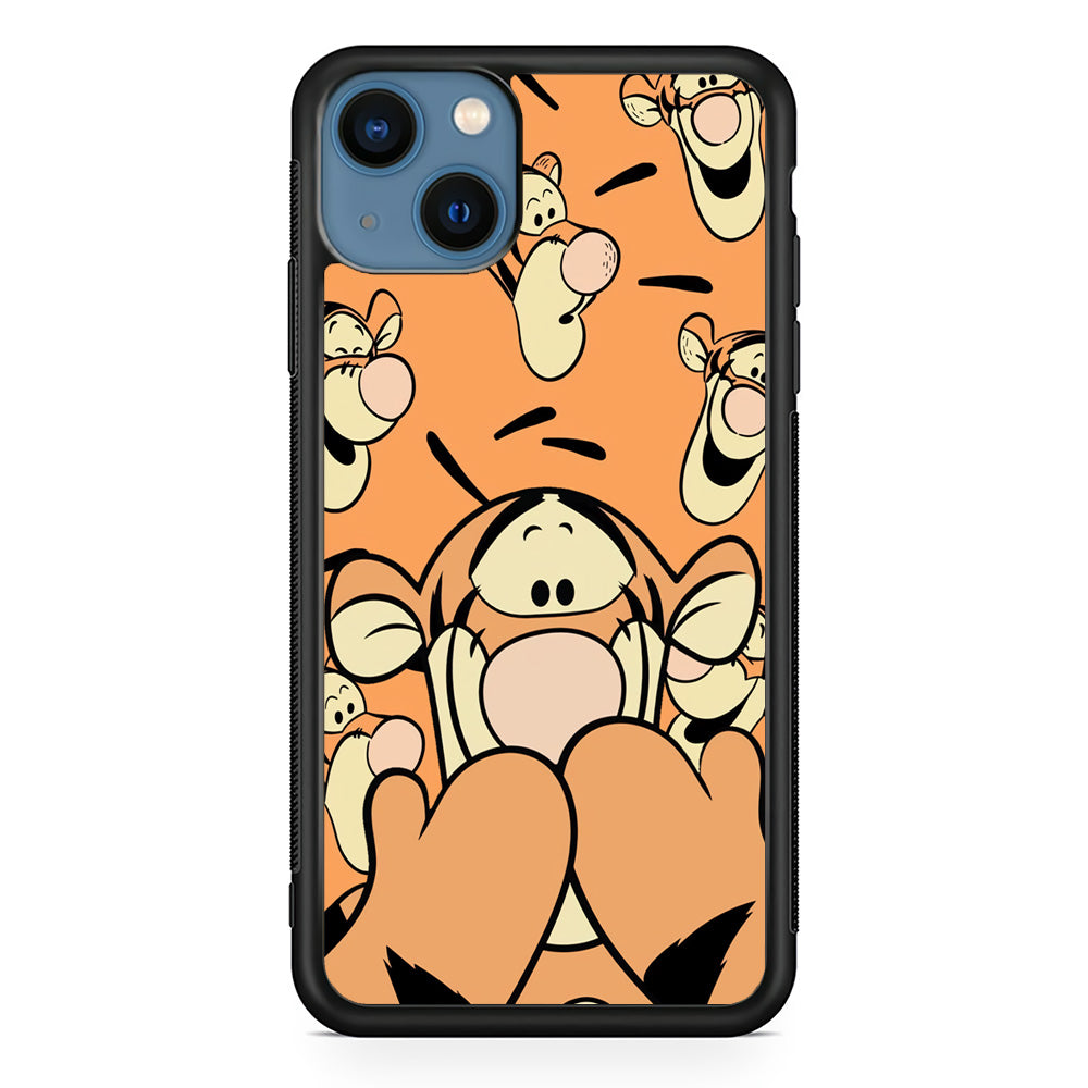 Tiger Winnie The Pooh Expression iPhone 13 Case