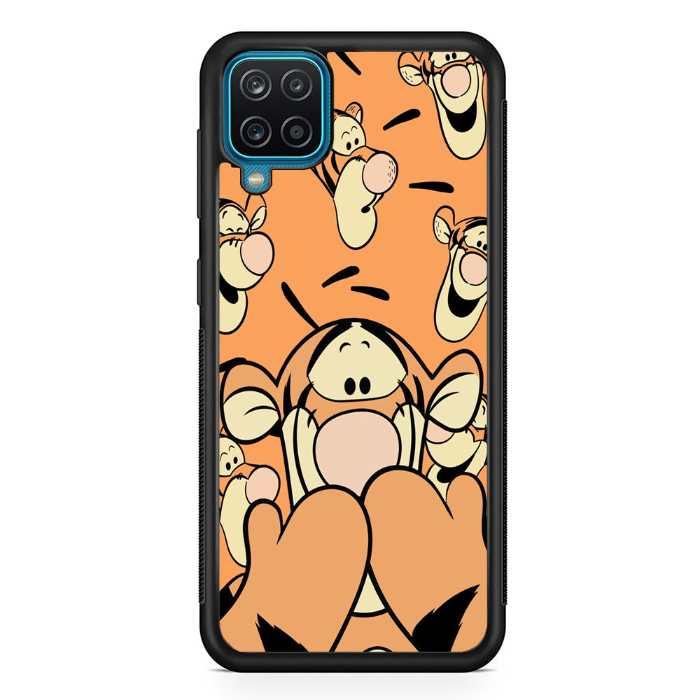 Tiger Winnie The Pooh Expression Samsung Galaxy A12 Case