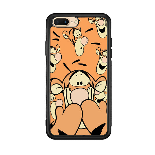 Tiger Winnie The Pooh Expression iPhone 7 Plus Case