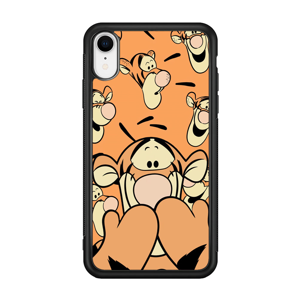 Tiger Winnie The Pooh Expression iPhone XR Case