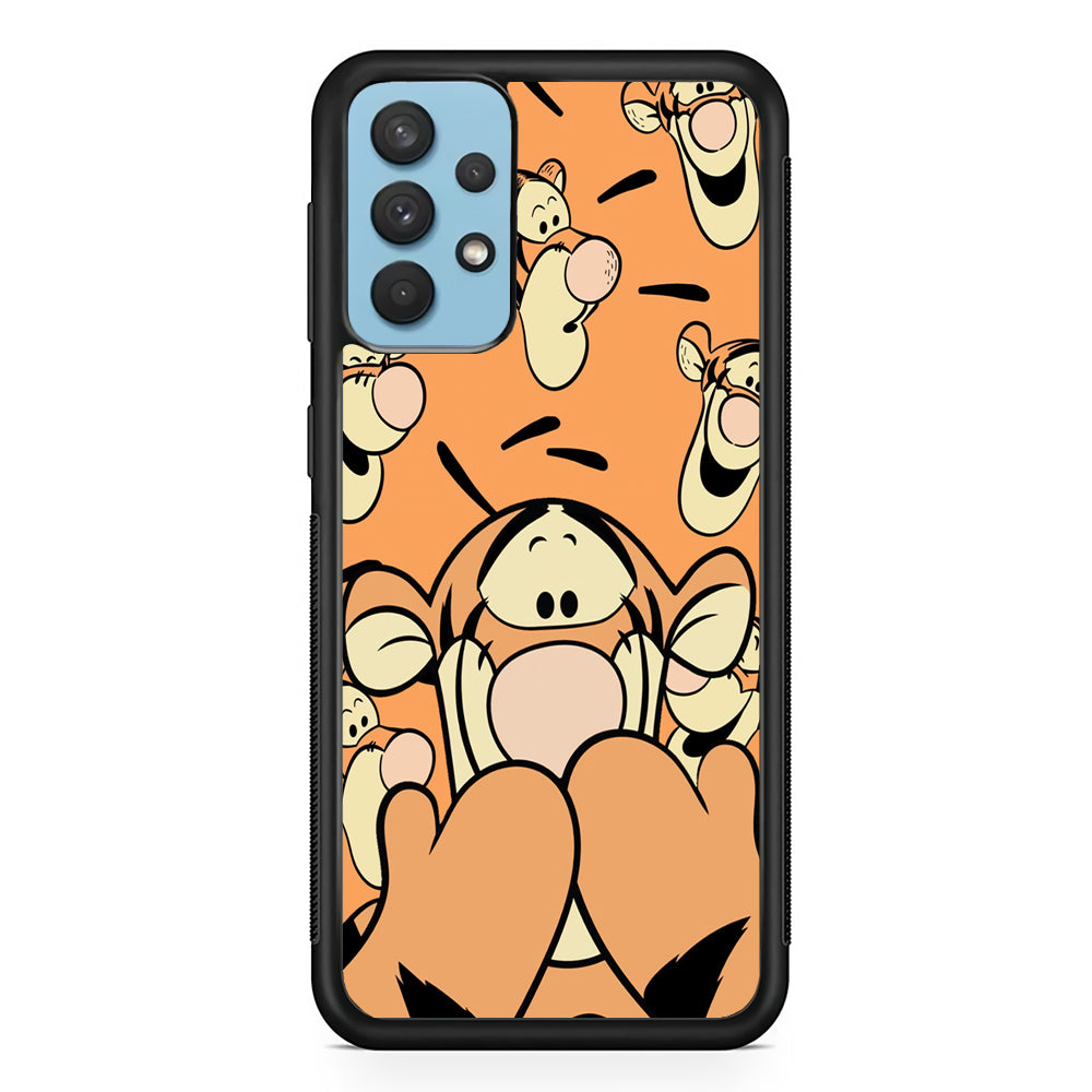 Tiger Winnie The Pooh Expression Samsung Galaxy A32 Case