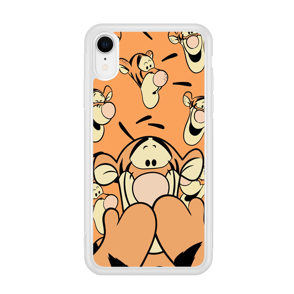 Tiger Winnie The Pooh Expression iPhone XR Case