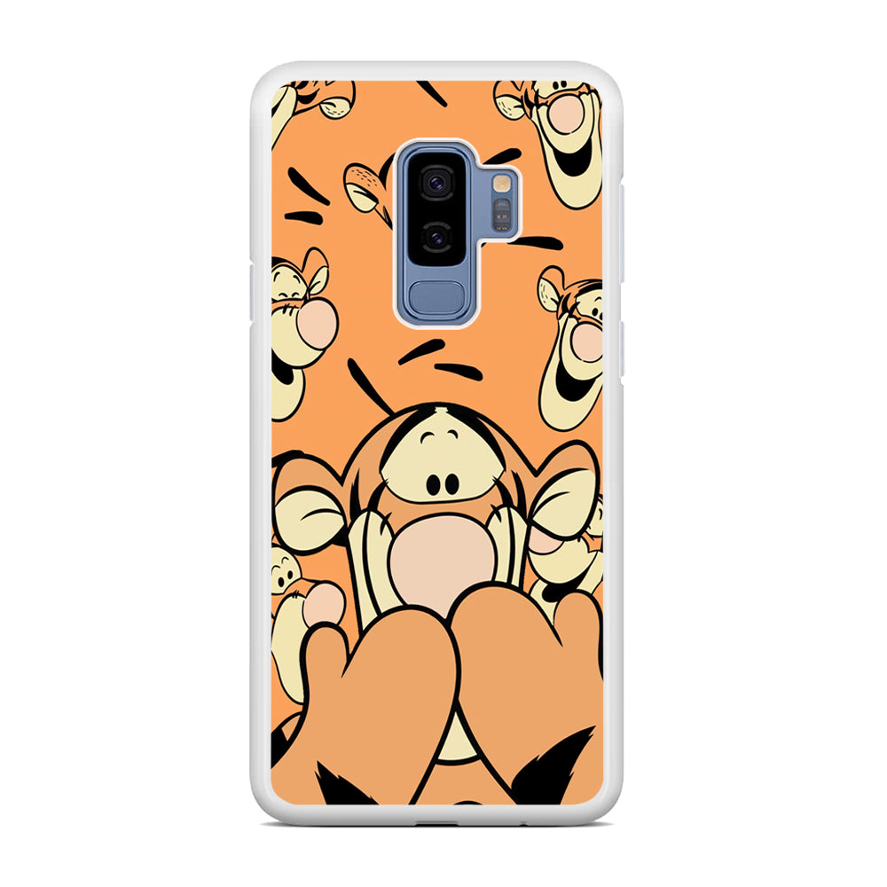 Tiger Winnie The Pooh Expression Samsung Galaxy S9 Plus Case