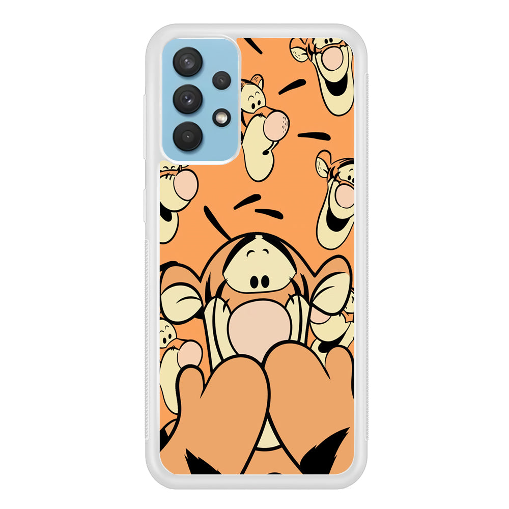 Tiger Winnie The Pooh Expression Samsung Galaxy A32 Case