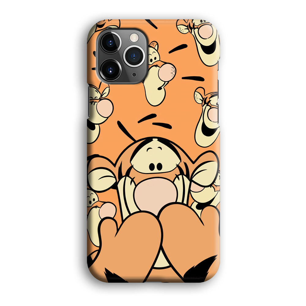 Tiger Winnie The Pooh Expression iPhone 12 Pro Case