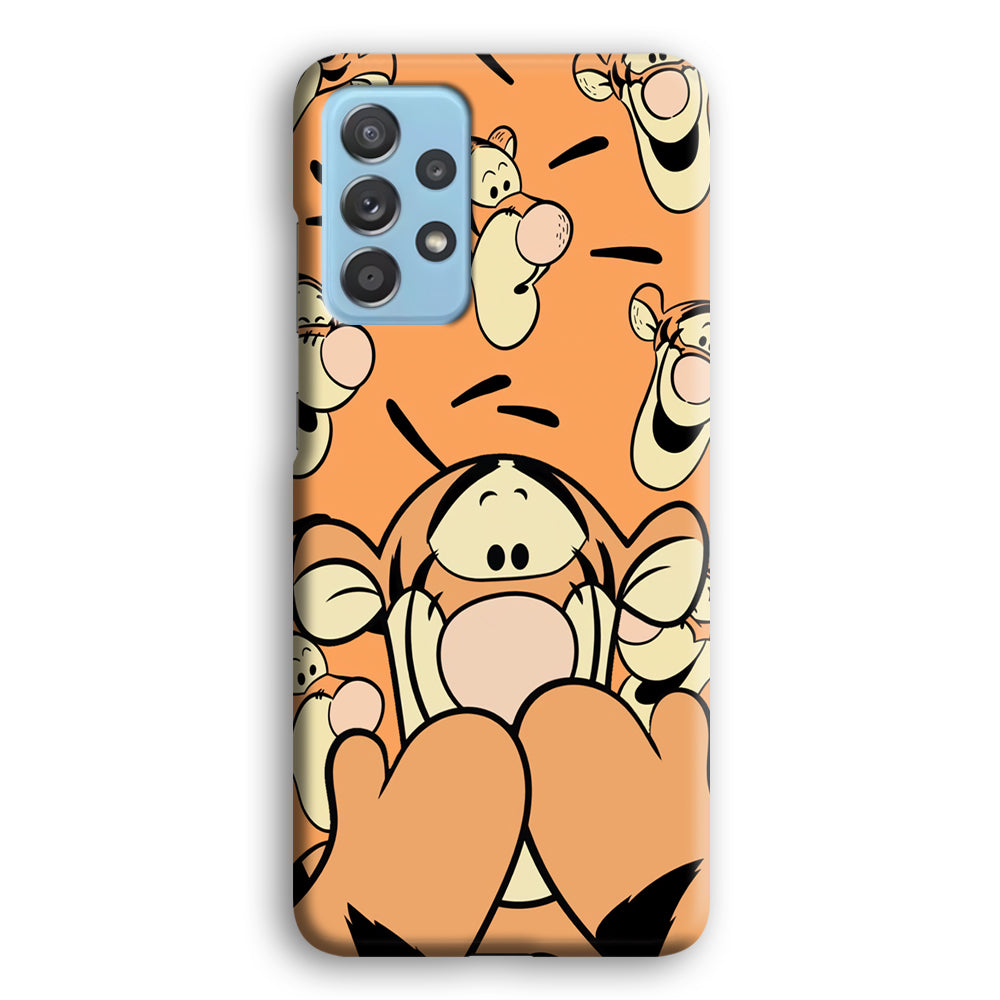 Tiger Winnie The Pooh Expression Samsung Galaxy A52 Case