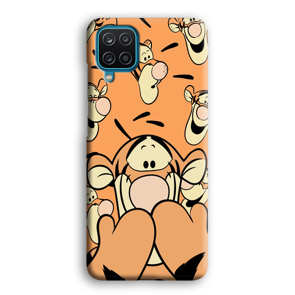 Tiger Winnie The Pooh Expression Samsung Galaxy A12 Case