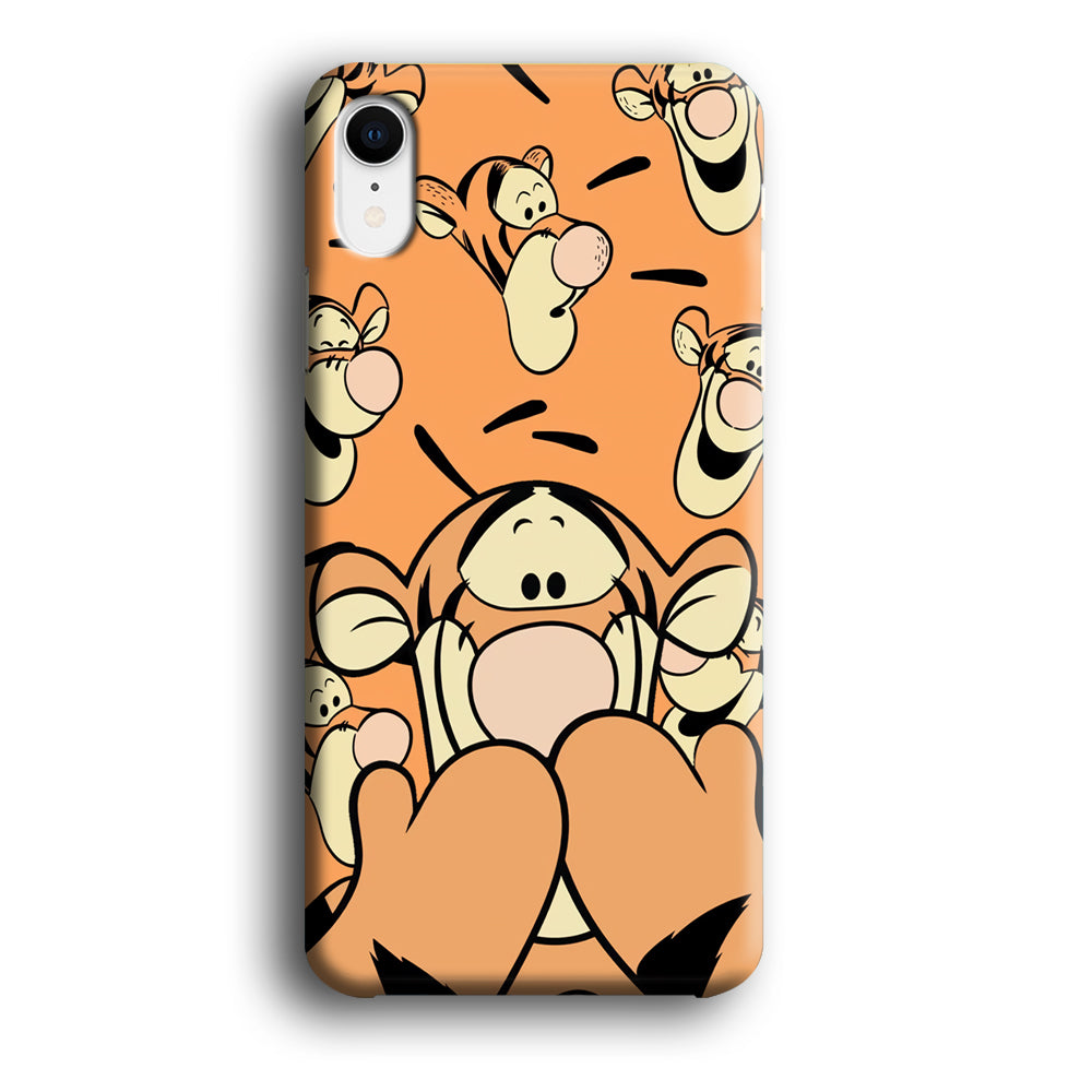 Tiger Winnie The Pooh Expression iPhone XR Case