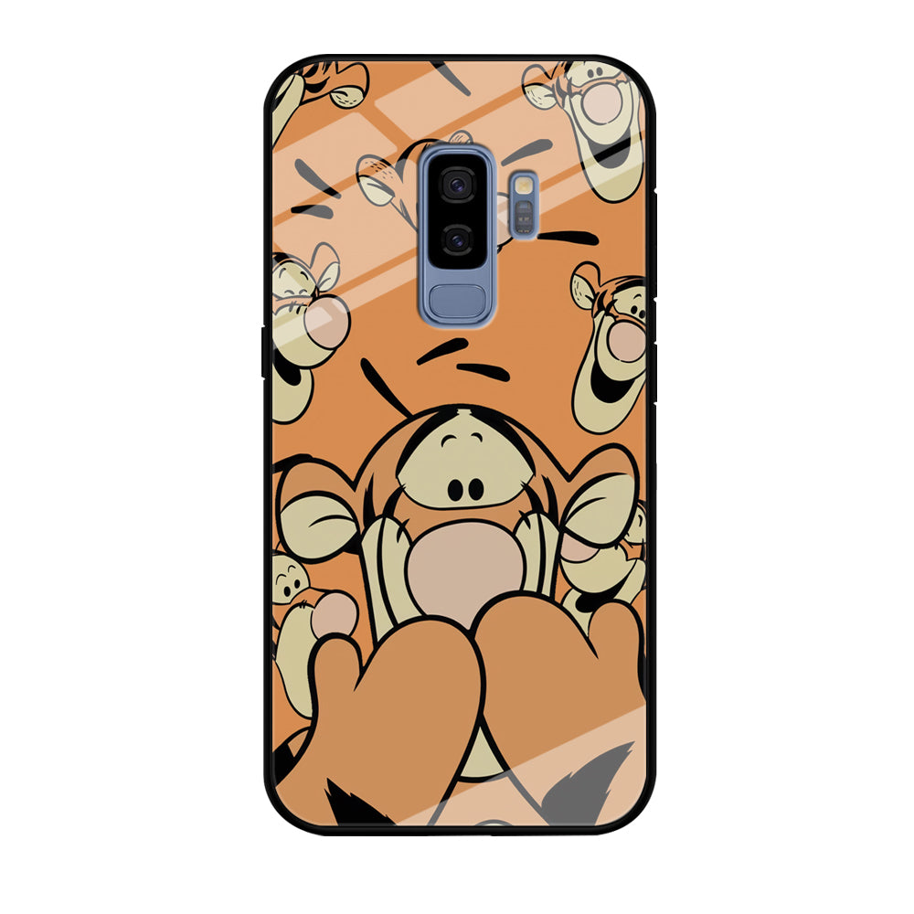 Tiger Winnie The Pooh Expression Samsung Galaxy S9 Plus Case