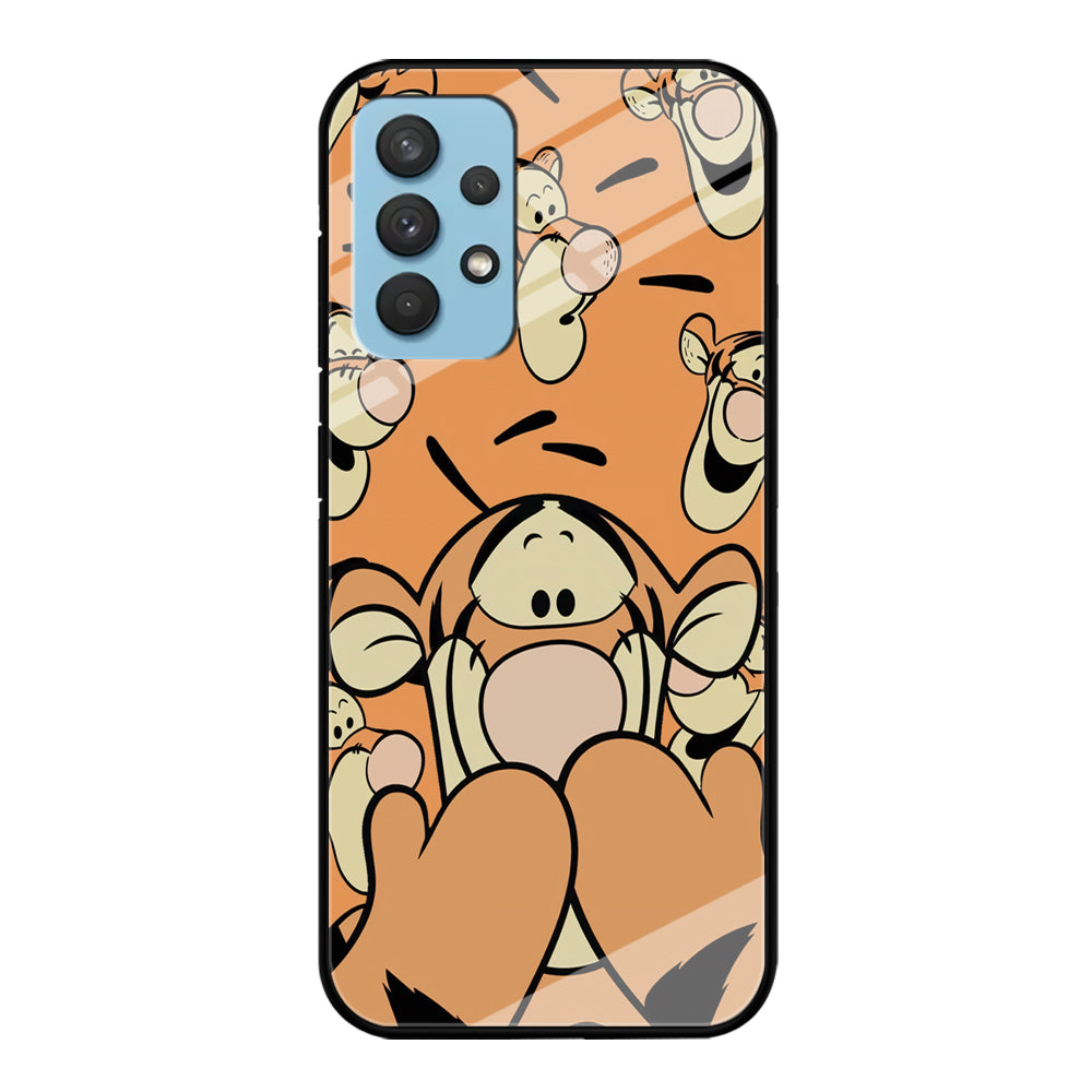 Tiger Winnie The Pooh Expression Samsung Galaxy A32 Case