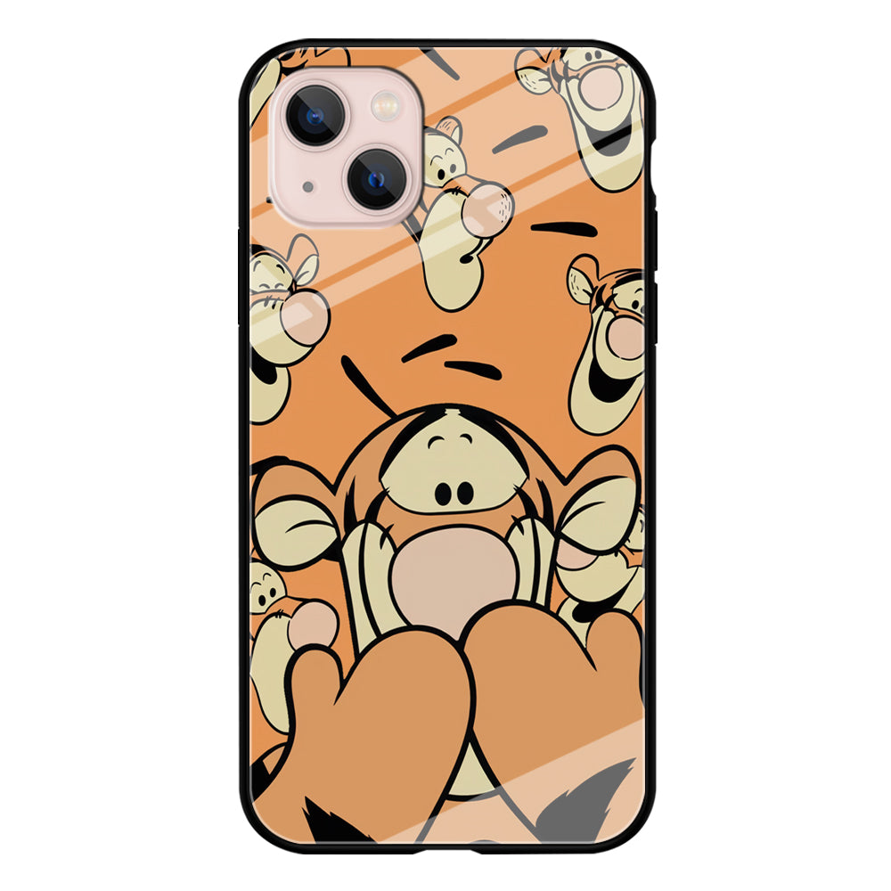 Tiger Winnie The Pooh Expression iPhone 13 Case