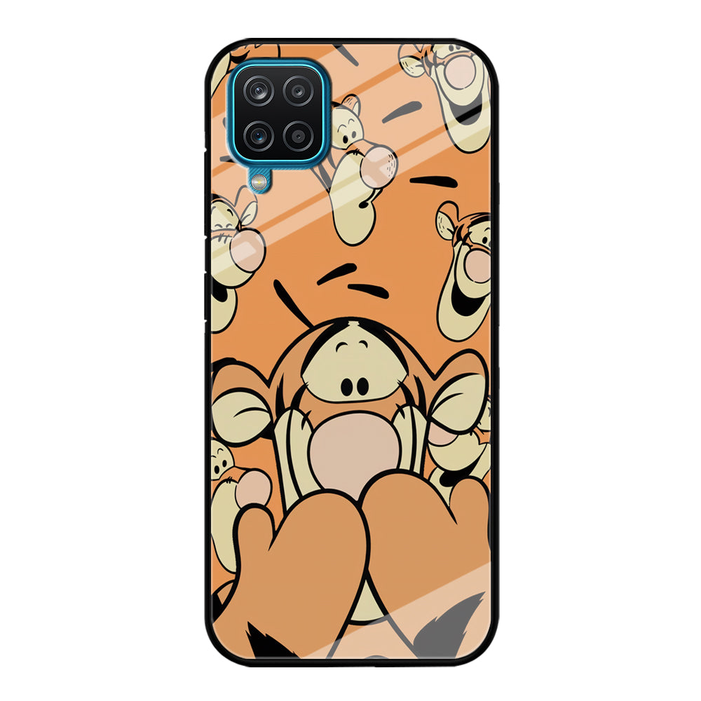 Tiger Winnie The Pooh Expression Samsung Galaxy A12 Case