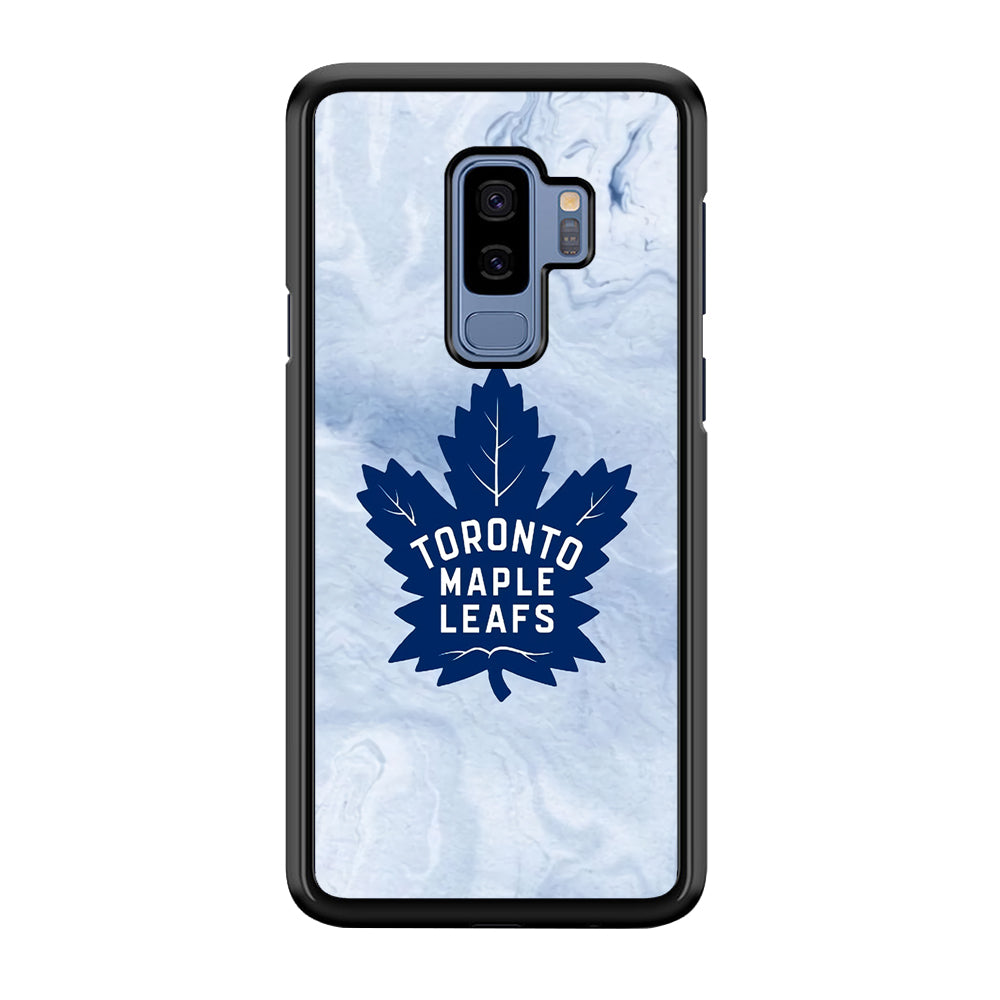 Toronto Maple Leafs Marble Logo Samsung Galaxy S9 Plus Case