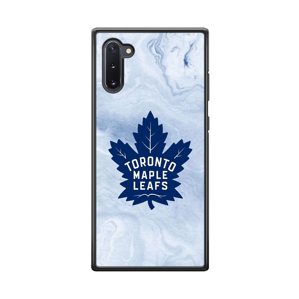 Toronto Maple Leafs Marble Logo Samsung Galaxy Note 10 Case