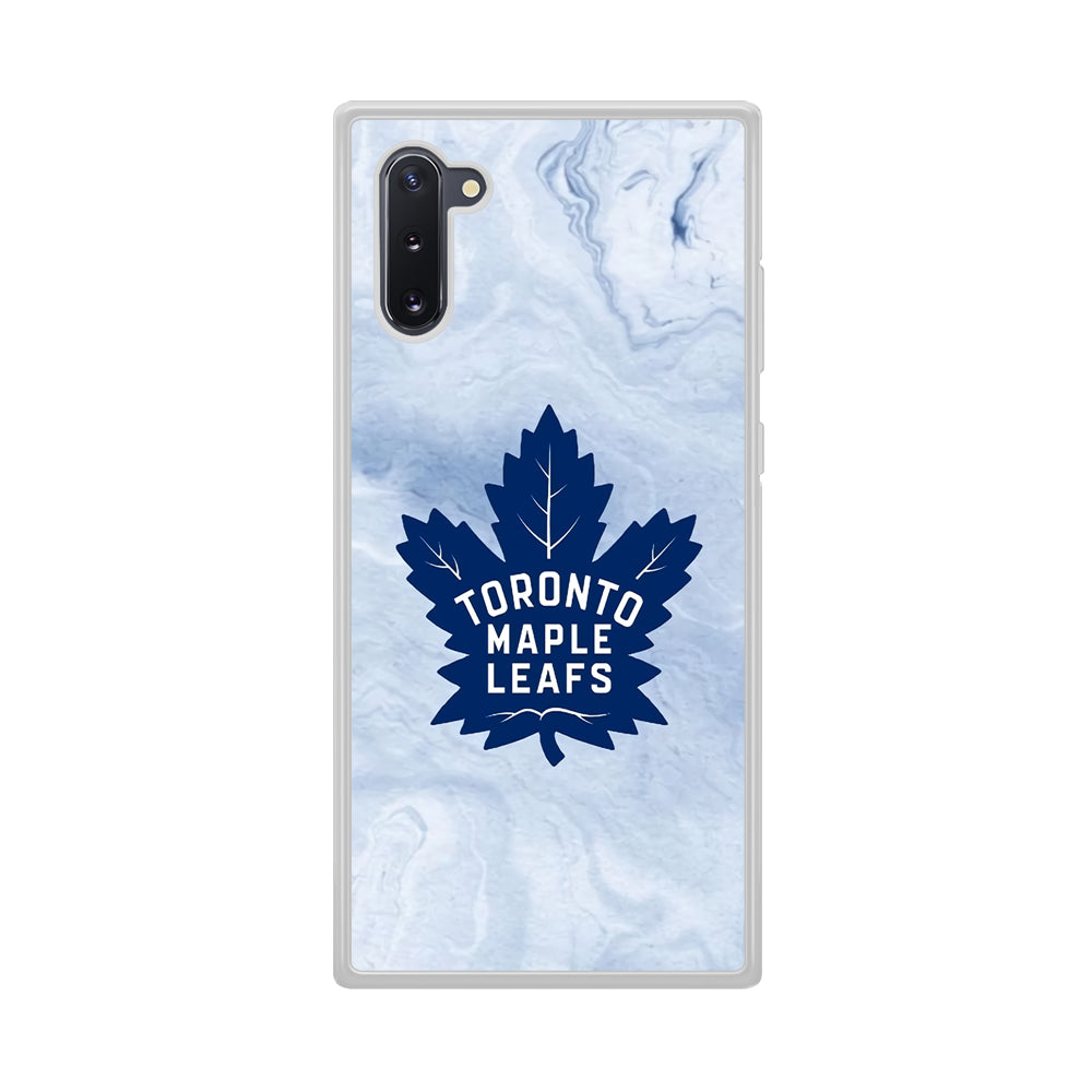 Toronto Maple Leafs Marble Logo Samsung Galaxy Note 10 Case