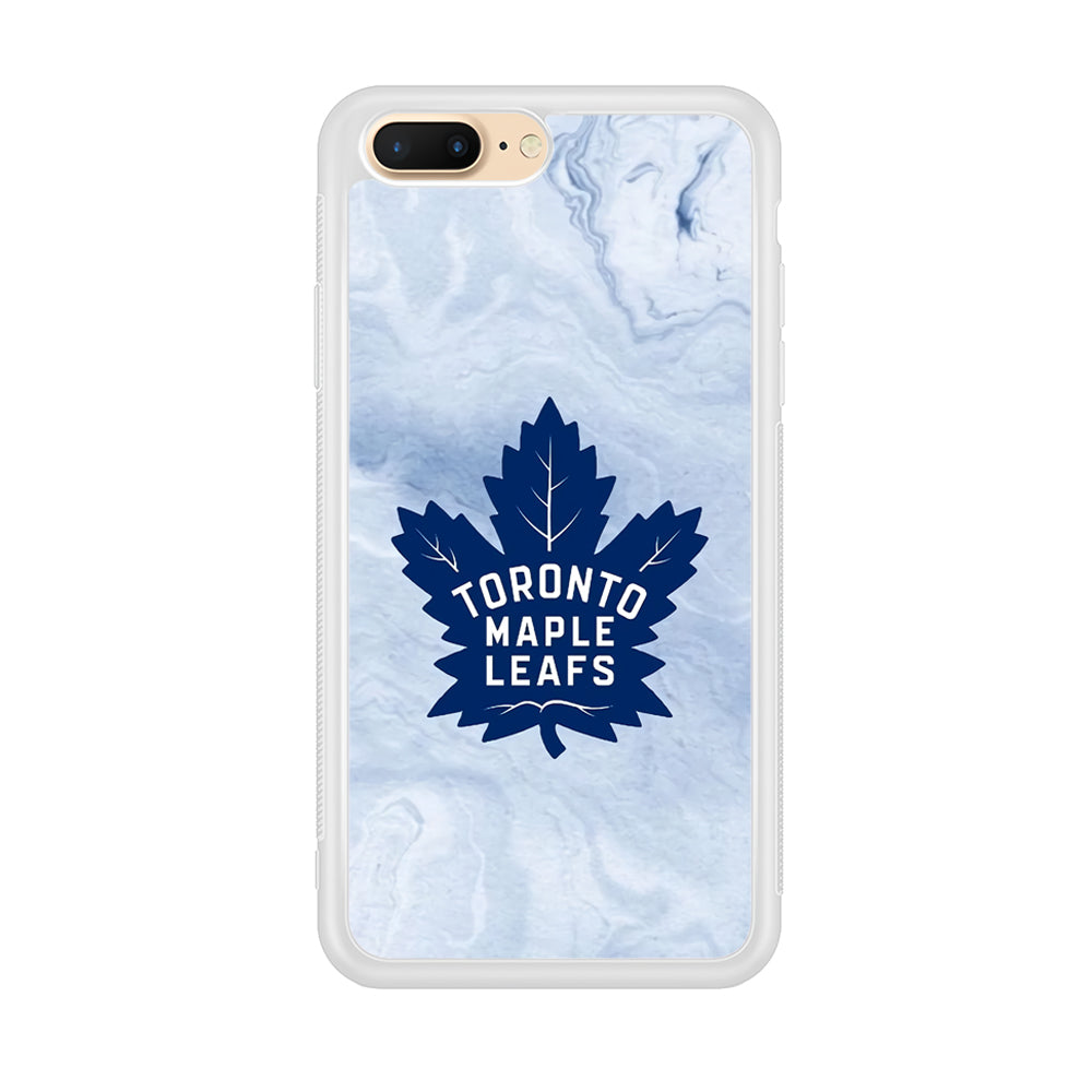 Toronto Maple Leafs Marble Logo iPhone 8 Plus Case