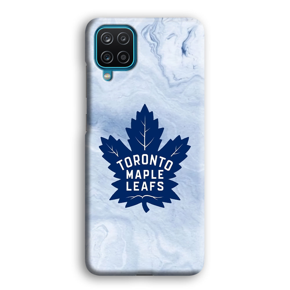 Toronto Maple Leafs Marble Logo Samsung Galaxy A12 Case