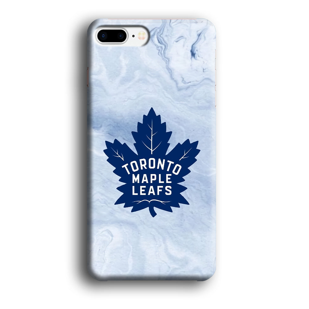 Toronto Maple Leafs Marble Logo iPhone 8 Plus Case