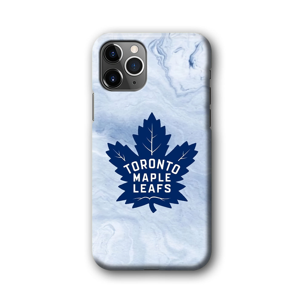 Toronto Maple Leafs Marble Logo iPhone 11 Pro Max Case