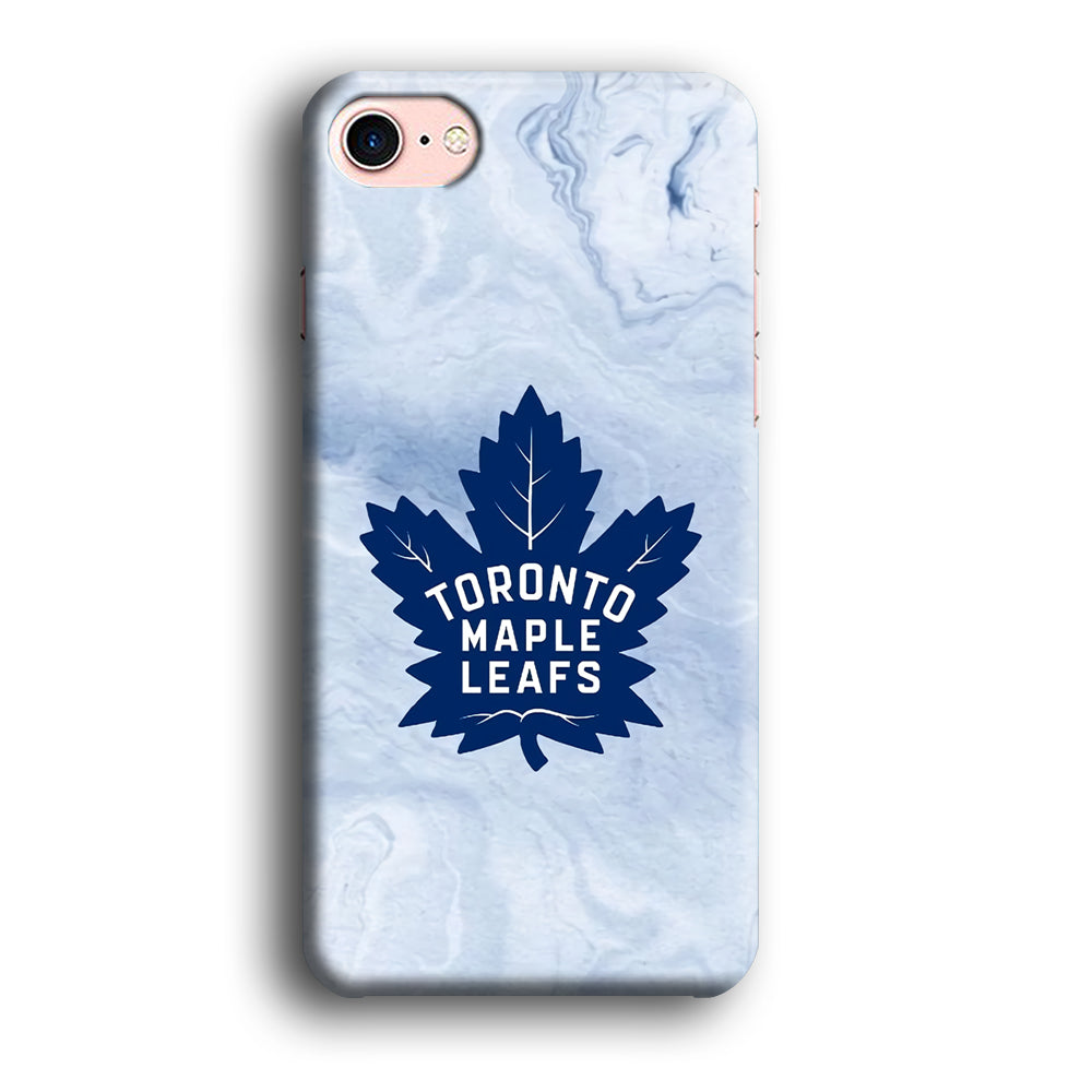 Toronto Maple Leafs Marble Logo iPhone 8 Case