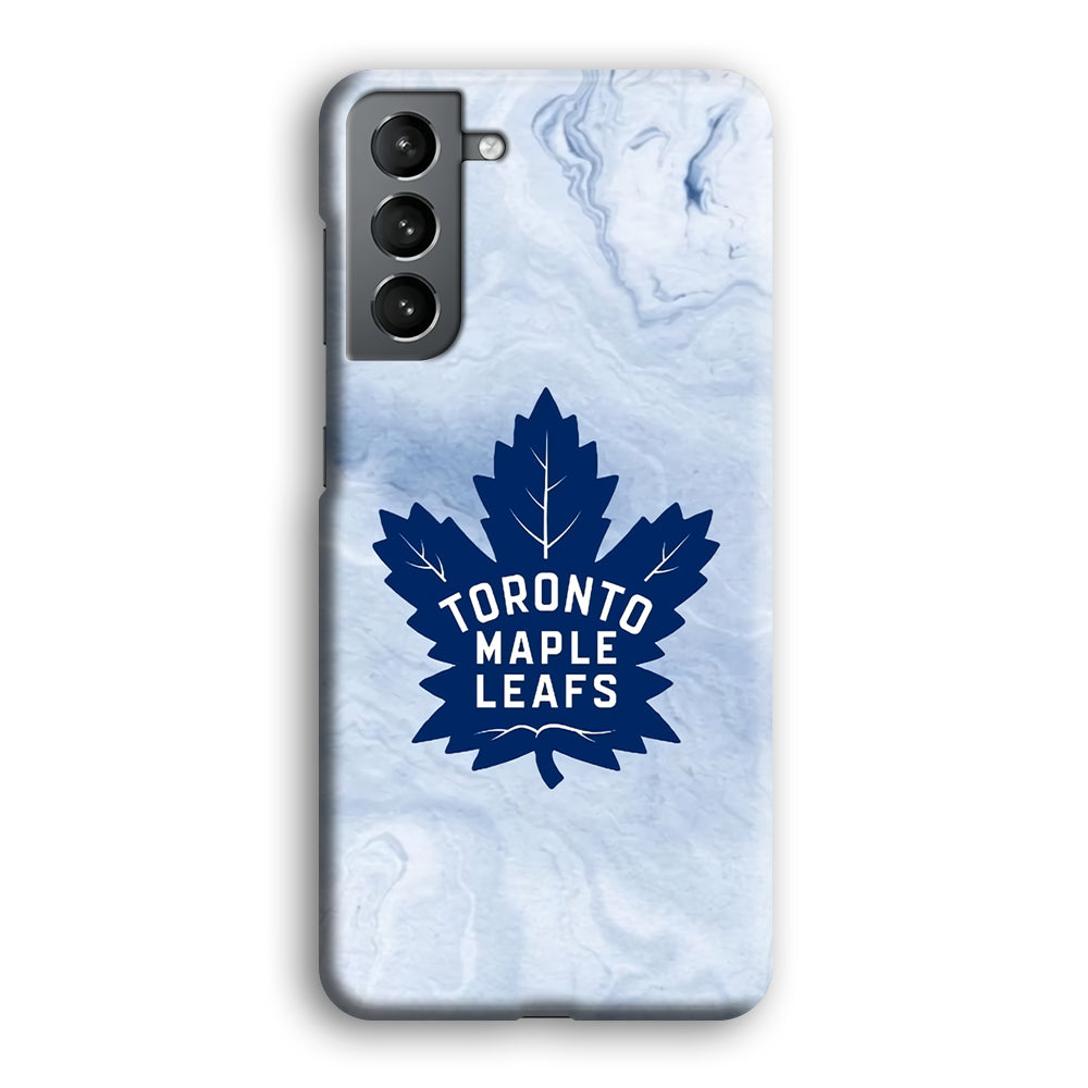 Toronto Maple Leafs Marble Logo Samsung Galaxy S21 Case