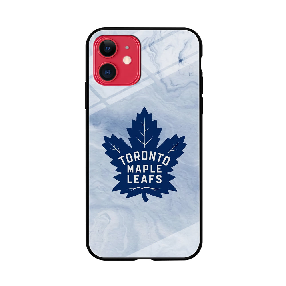 Toronto Maple Leafs Marble Logo iPhone 11 Case