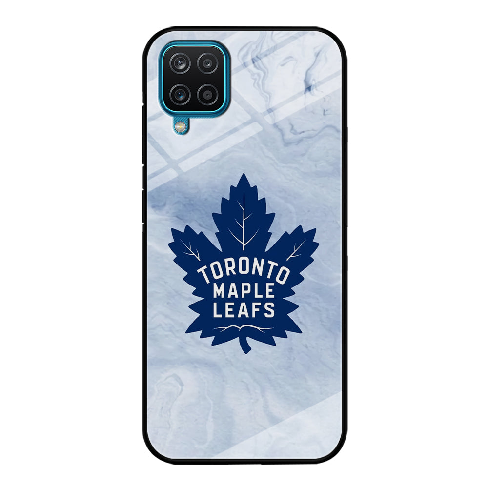 Toronto Maple Leafs Marble Logo Samsung Galaxy A12 Case