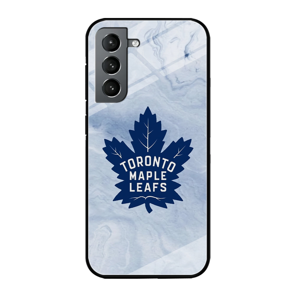 Toronto Maple Leafs Marble Logo Samsung Galaxy S21 Case