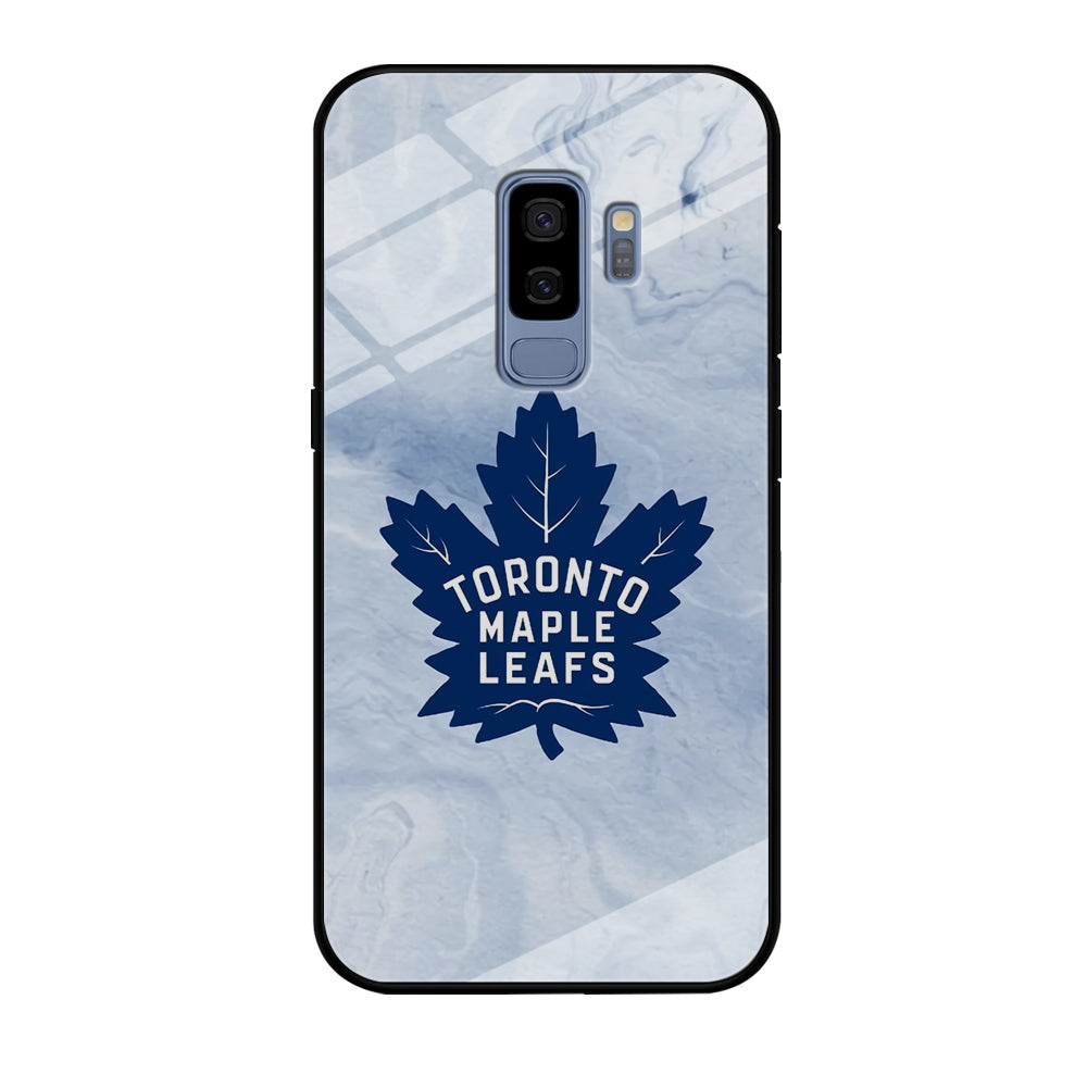 Toronto Maple Leafs Marble Logo Samsung Galaxy S9 Plus Case