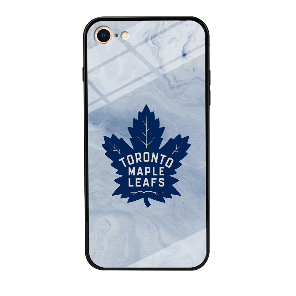 Toronto Maple Leafs Marble Logo iPhone 8 Case