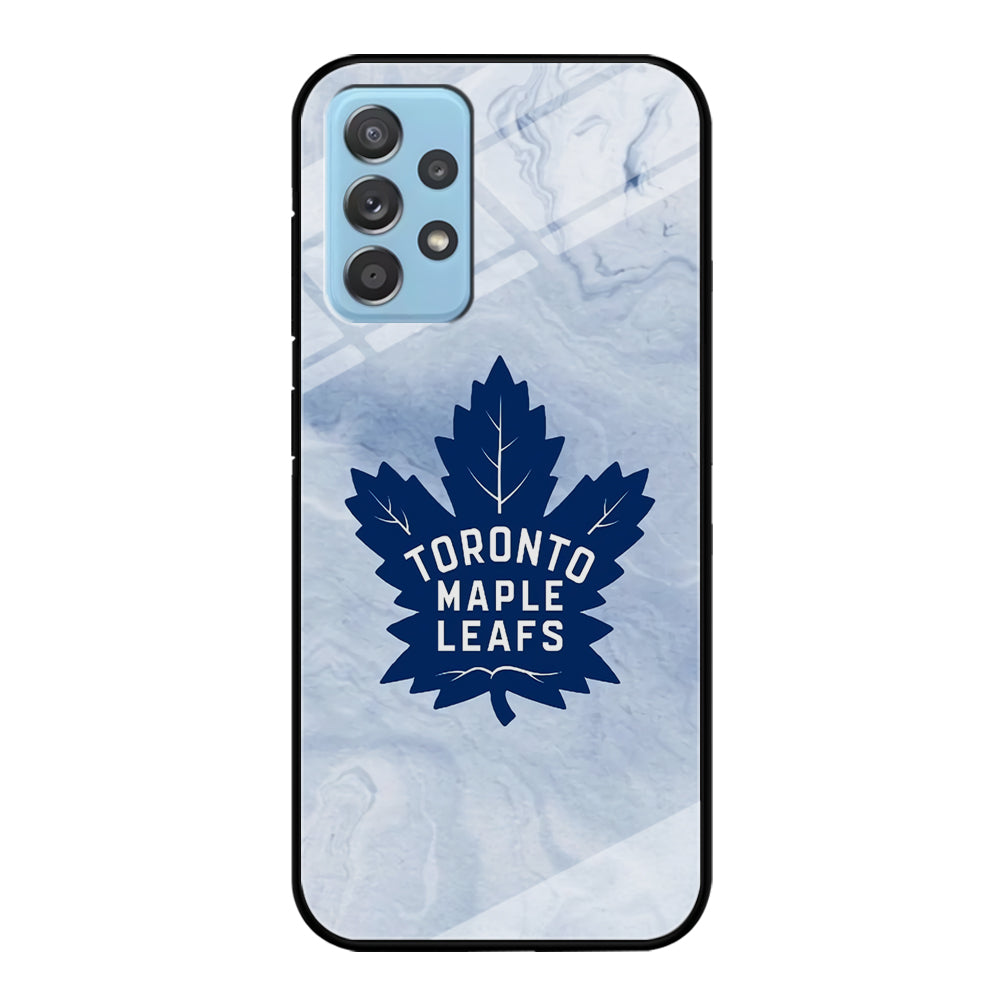 Toronto Maple Leafs Marble Logo Samsung Galaxy A52 Case