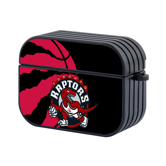 Toronto Raptors Icon Hard Plastic Case Cover For Apple Airpods Pro 2 - Ezzystore